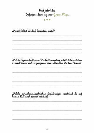 Green Flags im we are Forelsket Magazin