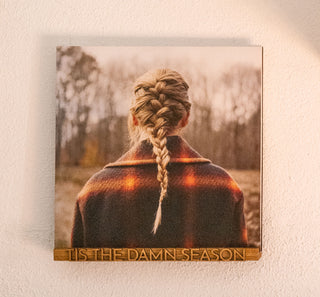 Schallplattenhalter personalisiert