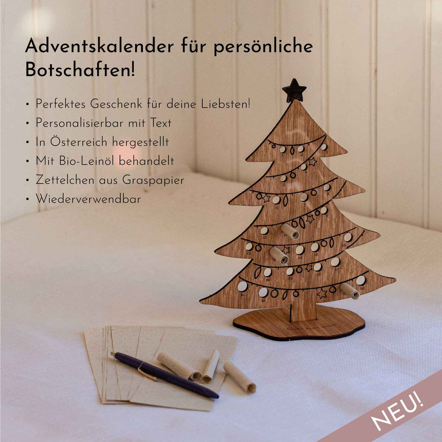 Adventskalender personalisierbar