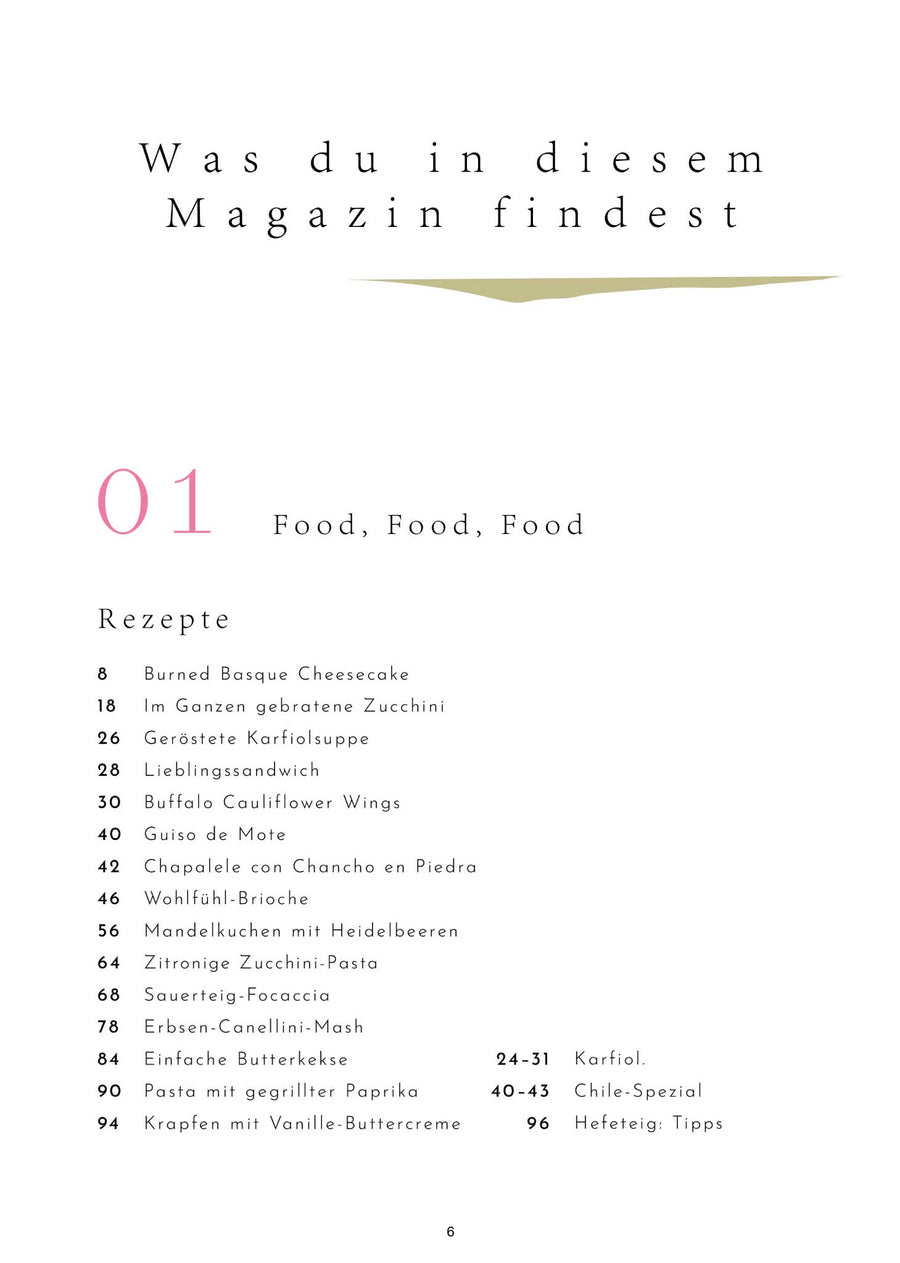 Forelsket Magazin new Beginnings mit vegane Rezepte Reiseberichte Achtsamkeit
